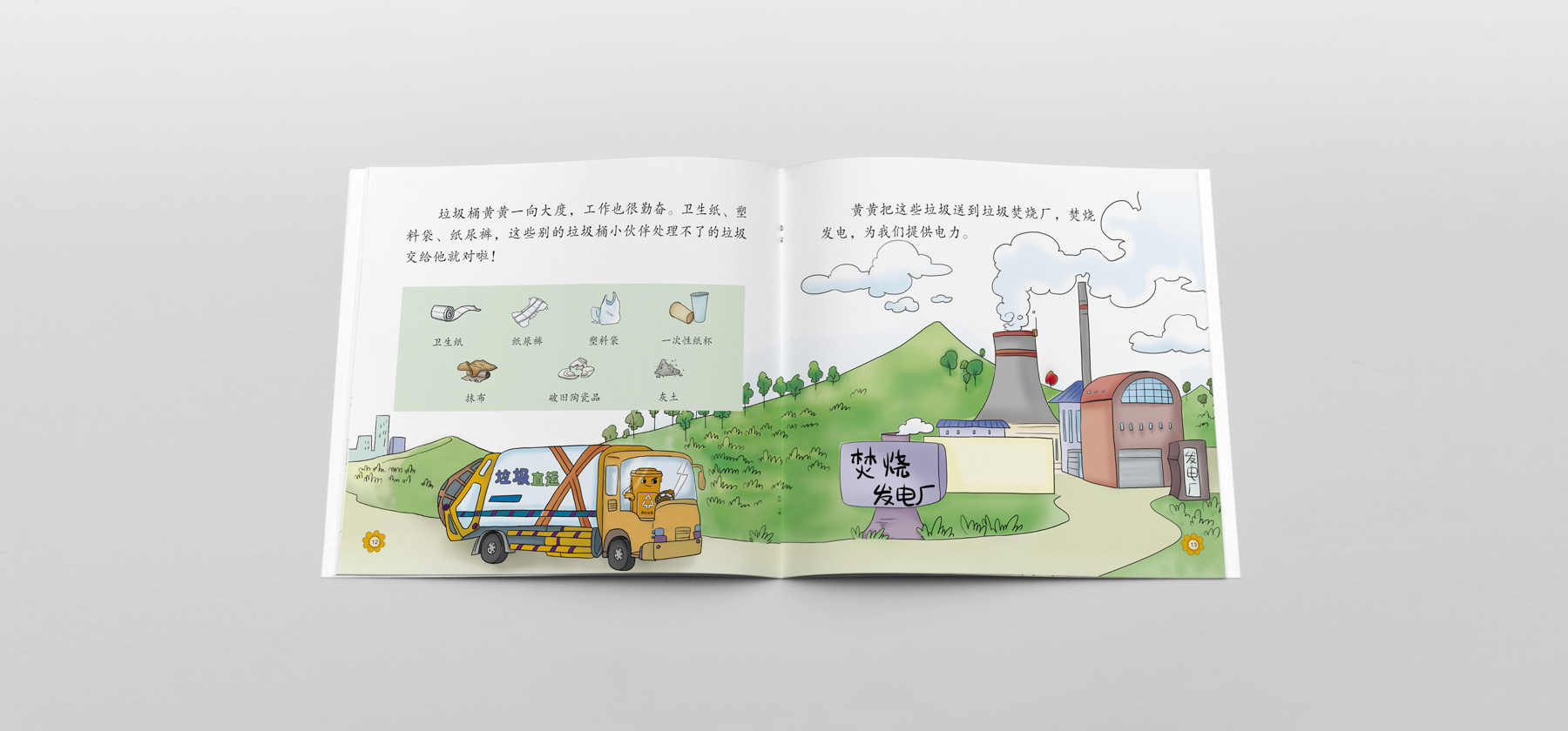 鄭州手繪員工手冊設計